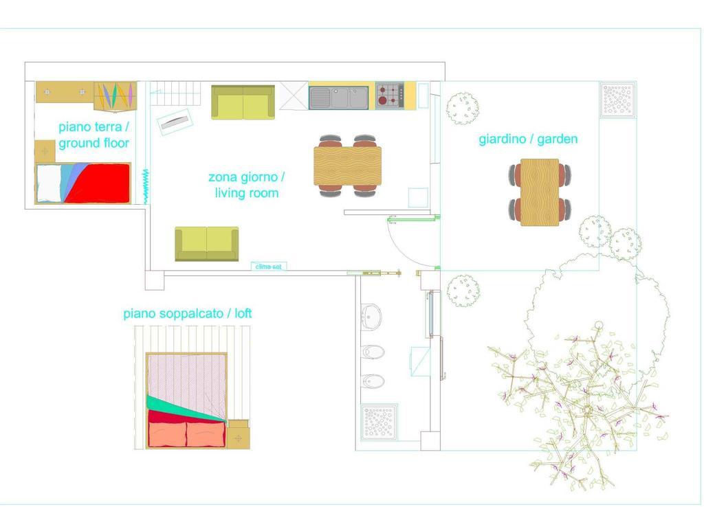 Ferienwohnung Lovely House Nebida Exterior foto